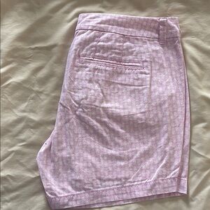 Old Navy Light Pink Patterned Shorts